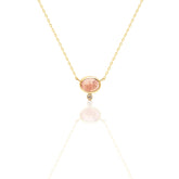 Pink Luna Necklace