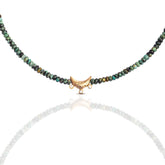 Crescent Turquoise Chocker
