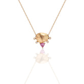 Imprint Pink Tourmaline Necklace