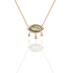 Follow The Sun in Marquise Tourmaline Necklace