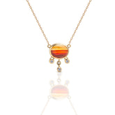 Follow The Sun Carnelian Necklace
