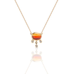 Follow The Sun Carnelian Necklace
