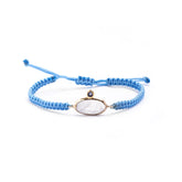 Oval Moonstone Knot Bracelet
