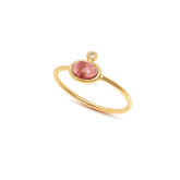 Luna Pink Tourmaline Ring