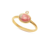 Luna Pink Tourmaline Ring