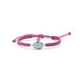 Larimar Knot Bracelet