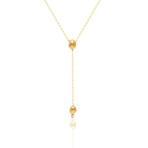 Imprint Lariat Necklace