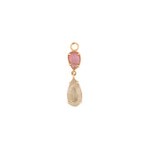 Pink Tourmaline & Zultanite Charm
