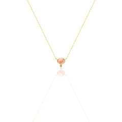 Pink Luna Necklace