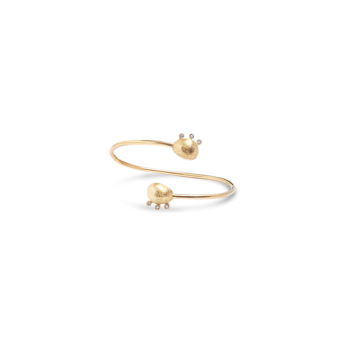 Stone Imprint Bangle