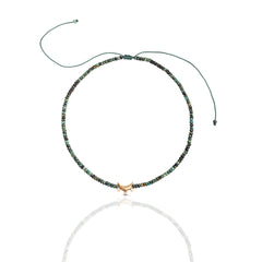Crescent Turquoise Chocker