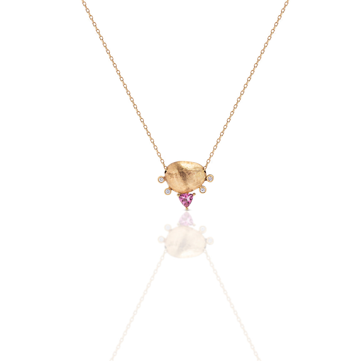 Imprint Pink Tourmaline Necklace