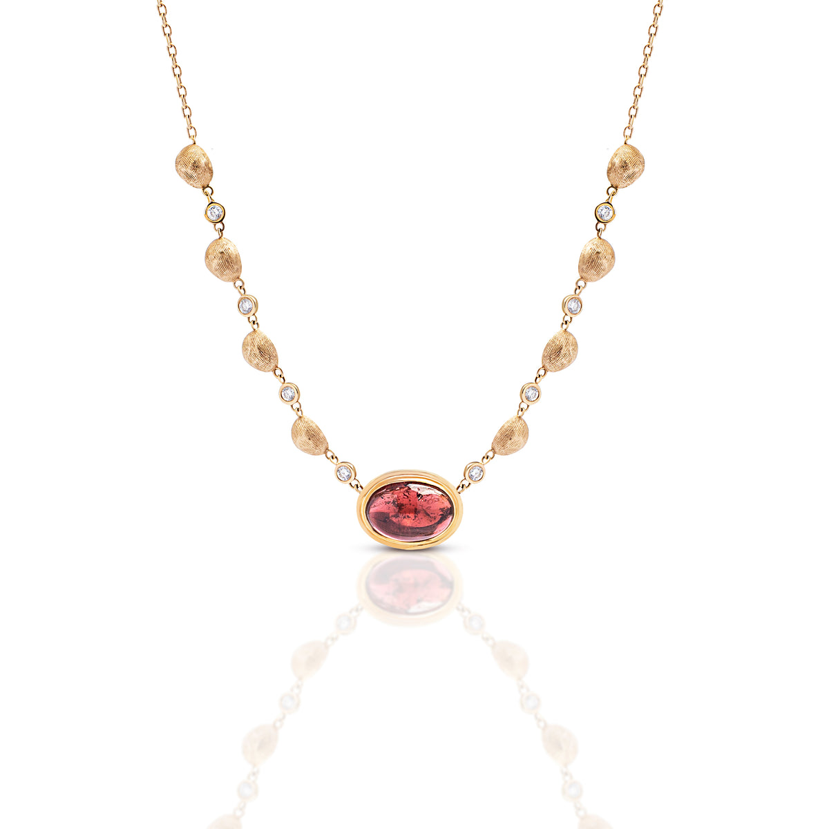 Statement Tourmaline Milestone Necklace