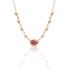 Statement Tourmaline Milestone Necklace