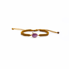 Star Sapphire Knot Bracelet