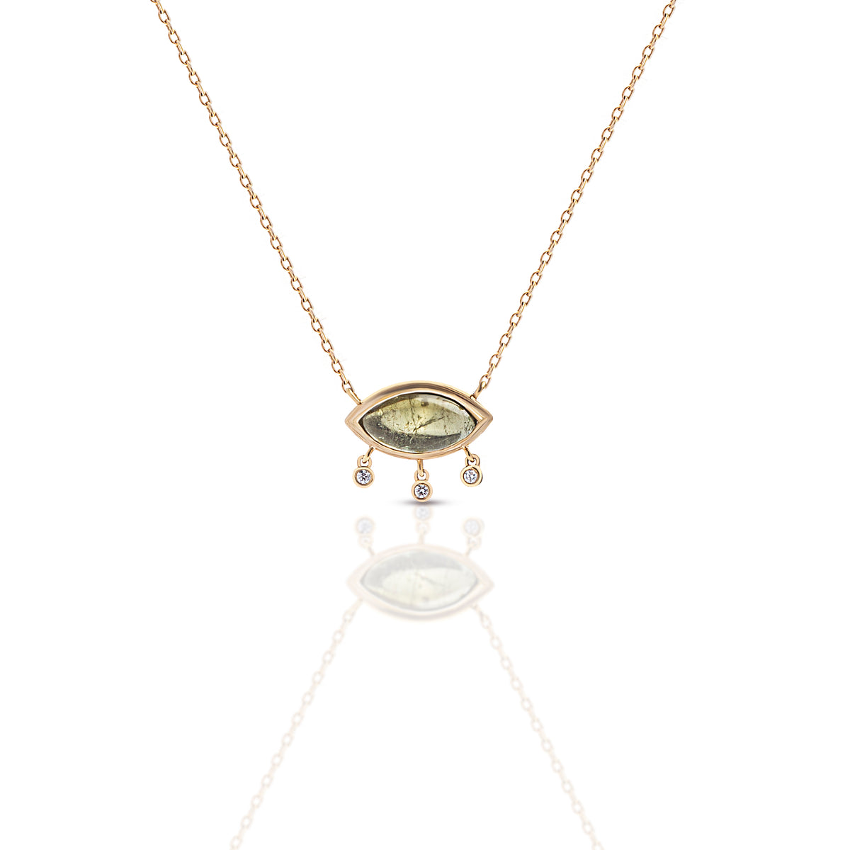 Follow The Sun in Marquise Tourmaline Necklace