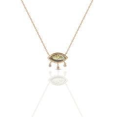 Follow The Sun in Marquise Tourmaline Necklace