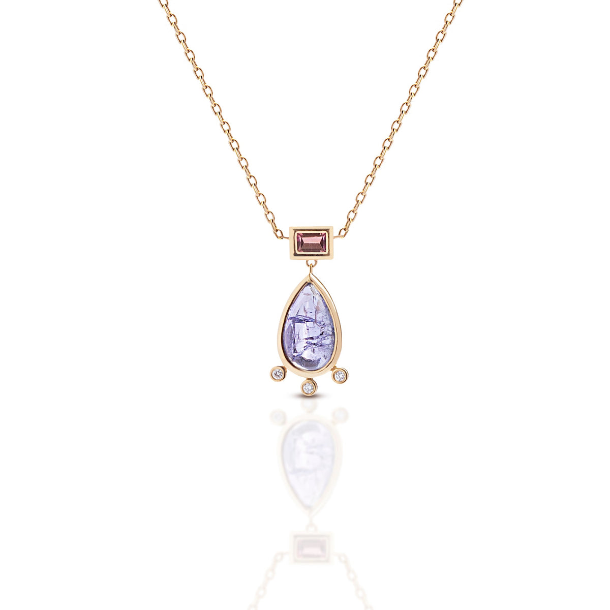 Follow The Sun Tanzanite Necklace