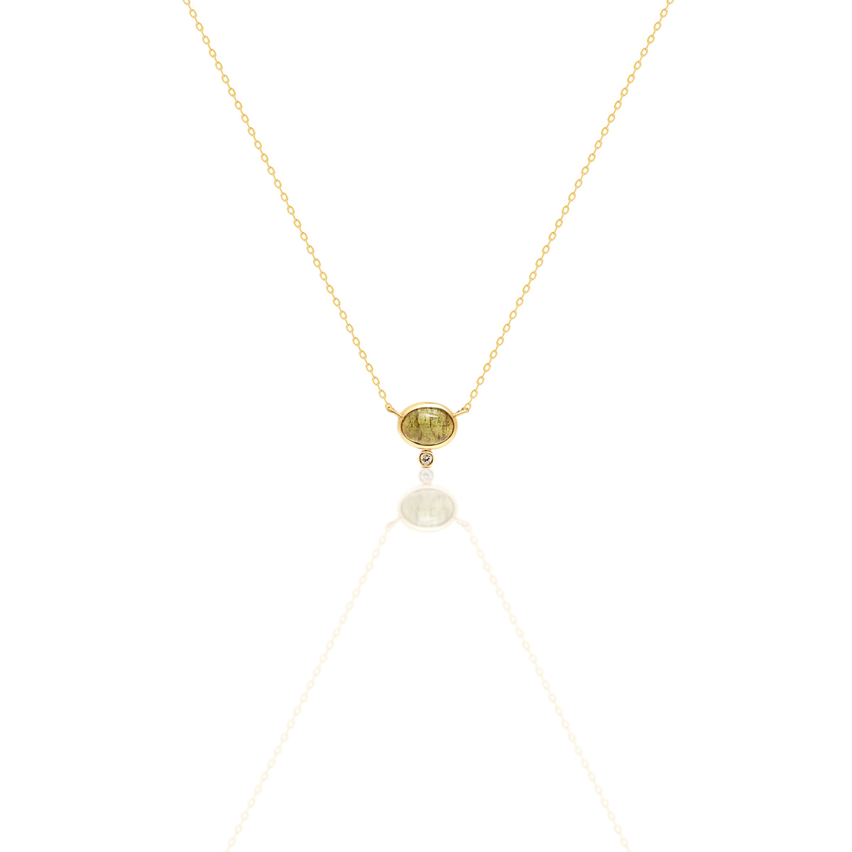 Green Luna Necklace
