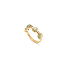 Green Moon Dance Ring