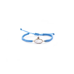 Oval Moonstone Knot Bracelet