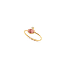 Luna Pink Tourmaline Ring
