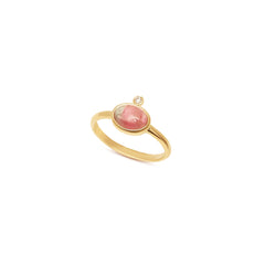 Luna Pink Tourmaline Ring