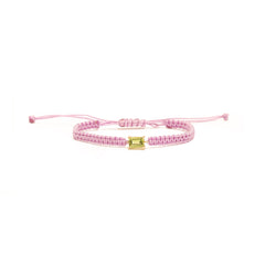 Knot Peridot Bracelet