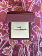 Single Star Sapphire Cuff