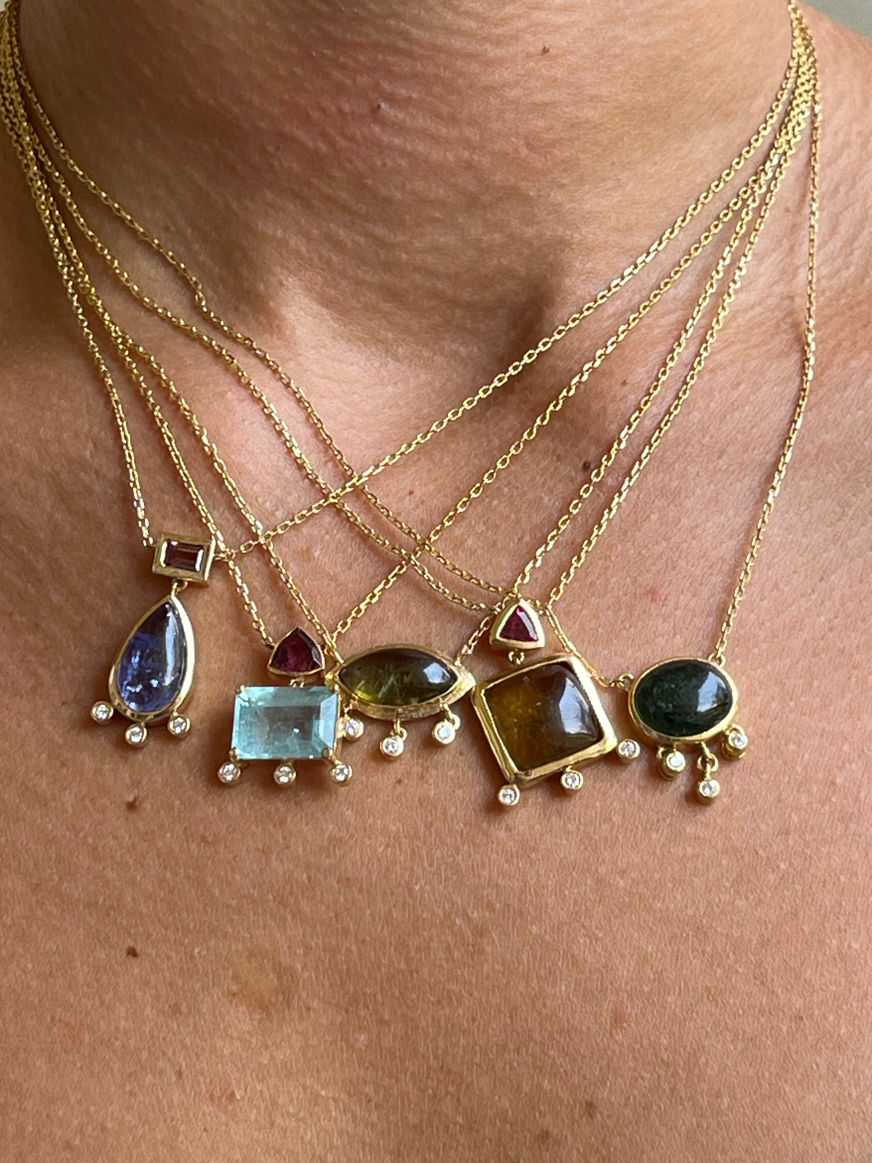 Follow The Sun Tanzanite Necklace