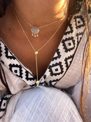 Follow the Sun Aquamarine Necklace