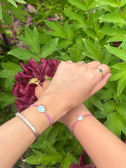 Larimar Knot Bracelet