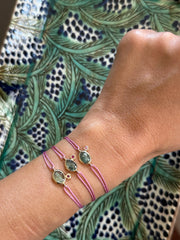 Green Kyanite Knot Bracelet
