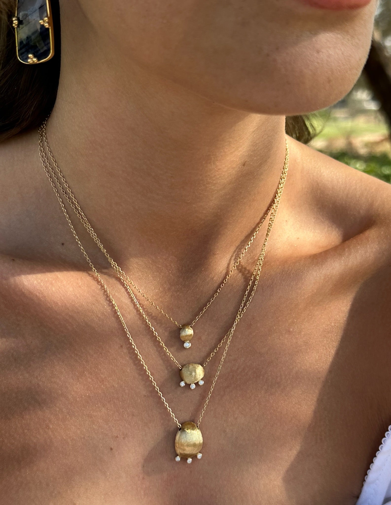 Stone Imprint Necklace