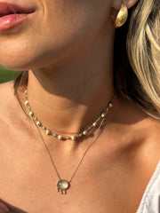 Follow the Sun Aquamarine Necklace