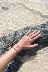 Knot Pink Tourmaline Bracelet