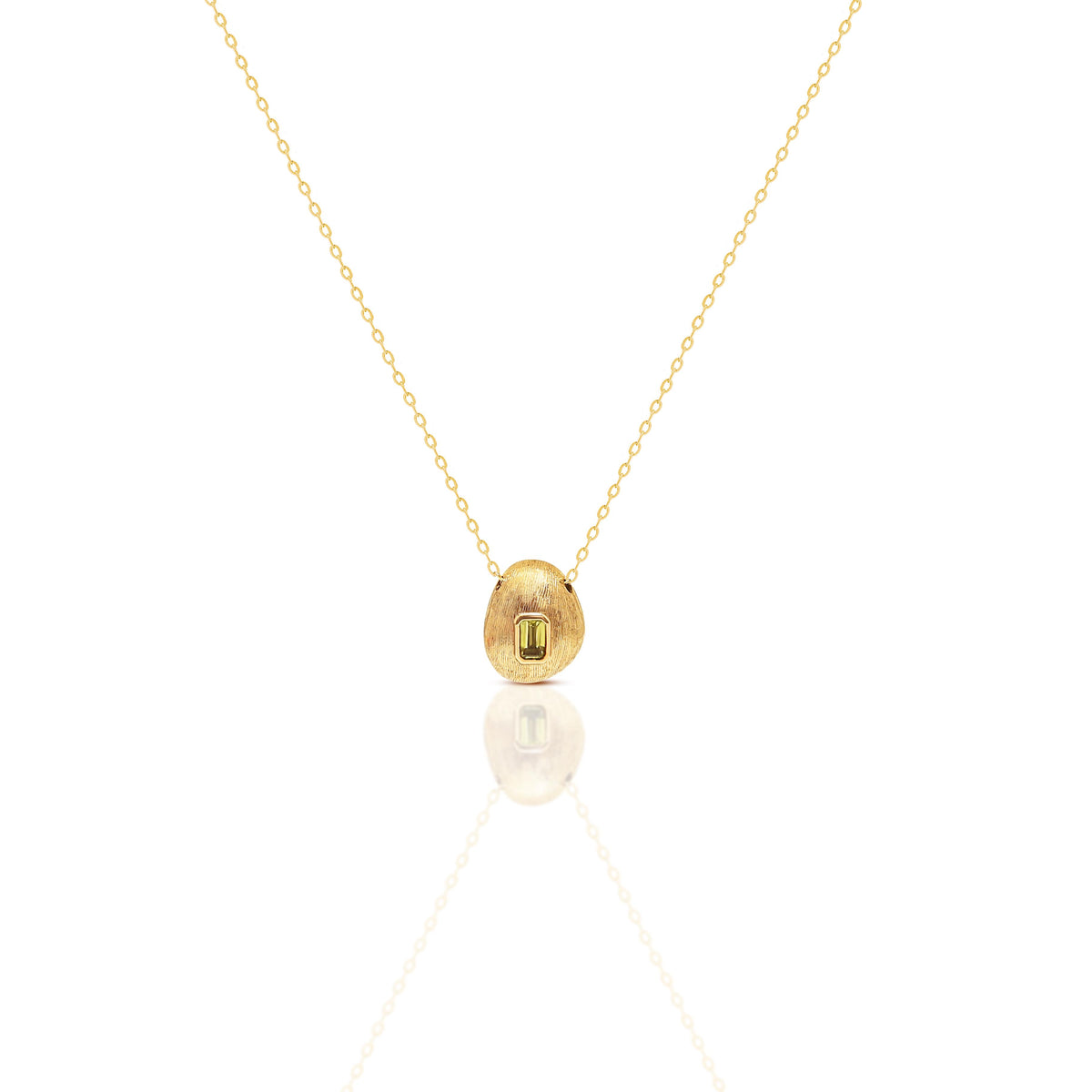 Imprint Peridot Necklace