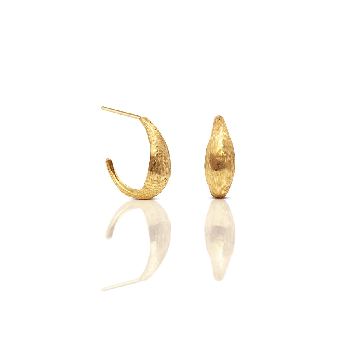 Large Imprint Hoops