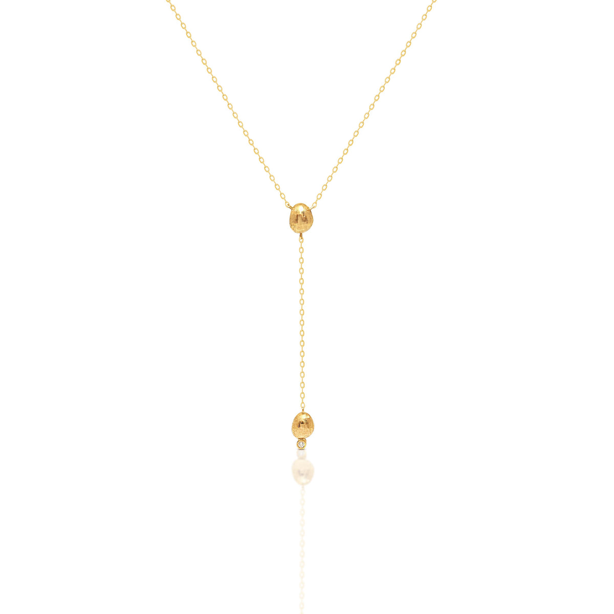 Imprint Lariat Necklace