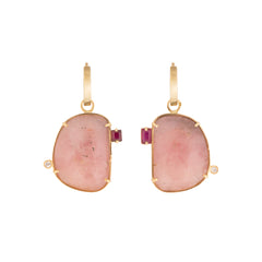 Rose Cut Pink Sapphire